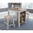Skempton 3 Piece Counter Height Dining Set, Includes Table and 2 Barstools