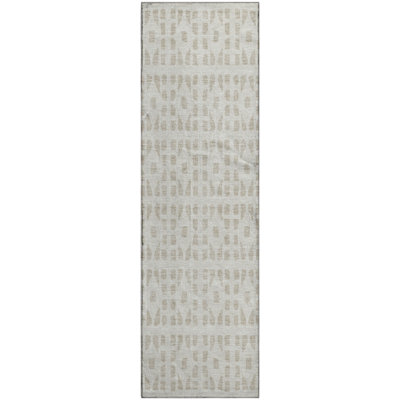 Premium Machine Washable Prisco Ivory Rug