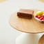TABLE RONDE BLANC + BOIS