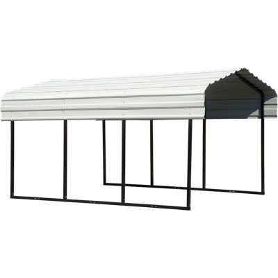 Galvanized Steel Carport, 10X15X7