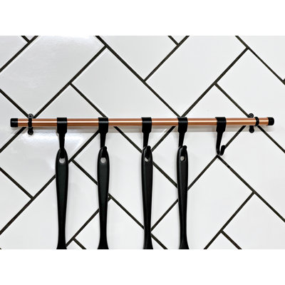 Metal Handcrafted Wall Mounted Pot Rack
