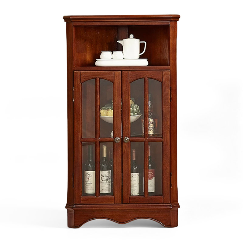 Armoire de coin Retro, Walnut