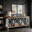 Table basse élégante, canapé de style nordique, console à 2 niveaux-1306024274-1306024273
