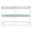 Olgerta 48'' Glass Top Console Table