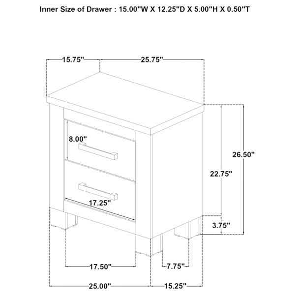 Dimensions du produit