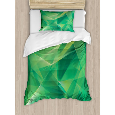 Modern & Contemporary Polyester Geometric Shapes Duvet Cover