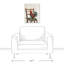 Coq sur une chaise, reproduction sur toile-1519815264