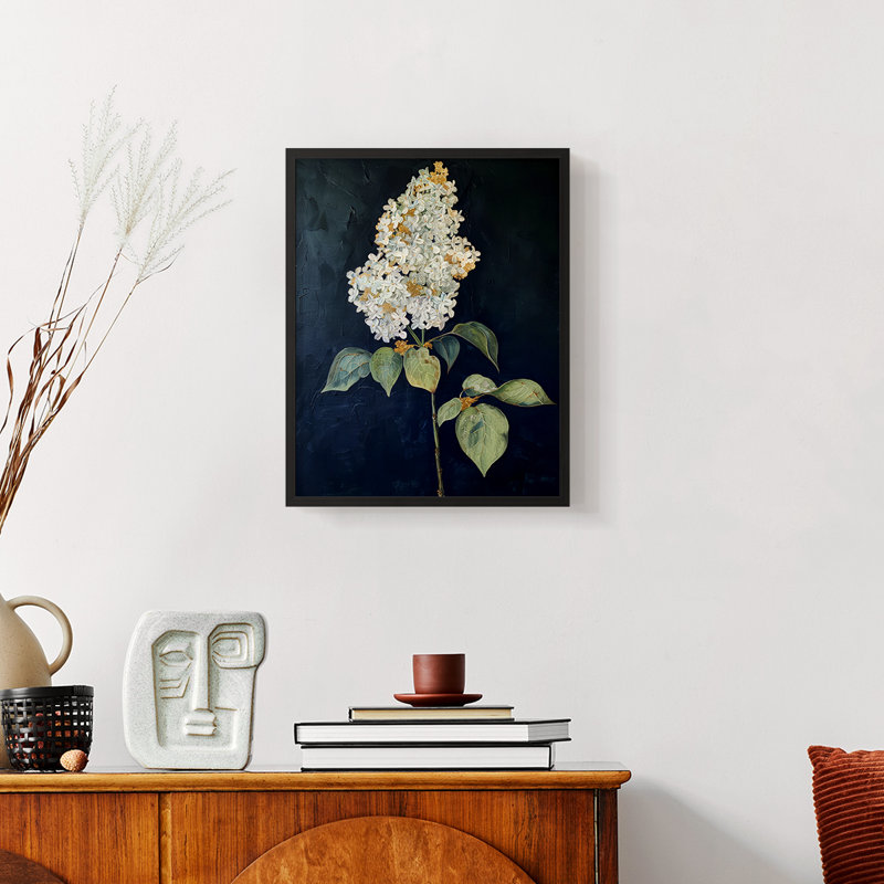 Série FLORAL CLXV - reproduction encadrée de qualité supérieure - prête à être accrochée - aucun clou requis