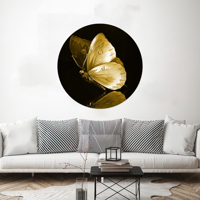 Large Reflective Butterfly Wall Decor Makes for Modern Wall Art Ideal for Wedding Celebrations and as an Animal Wall Hanging With a Metallic Finish