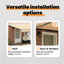 Ebern Designs Retractable Patio Awning-103878057-103878067