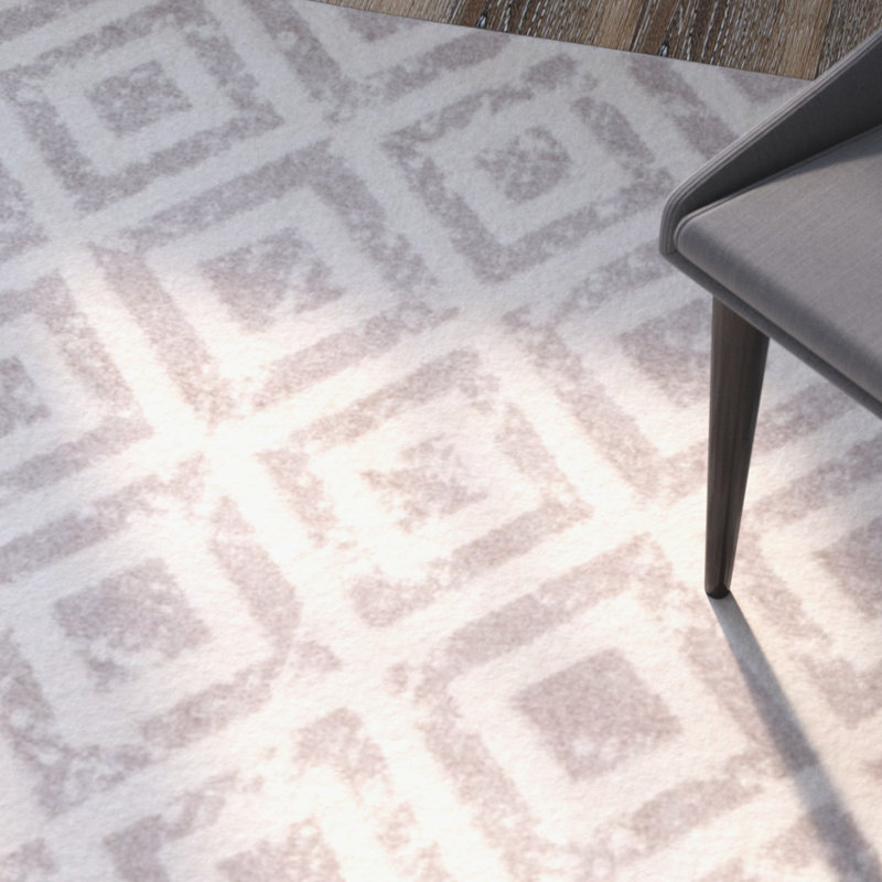 Adey Performance Geometric Rug, Rectangle 6'7" x 9'2"