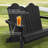 Creaghan 49" W Folding HDPE Double Adirondack Chair-1800254084