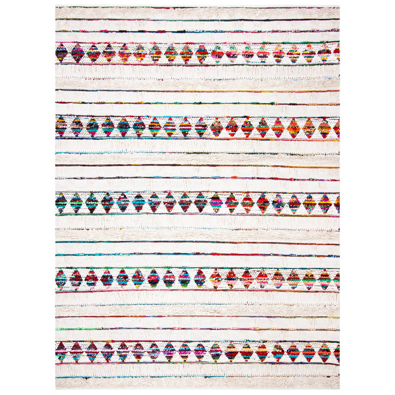Cheney Hand Woven Performance Striped Rug, Rectangle 9' x 12'