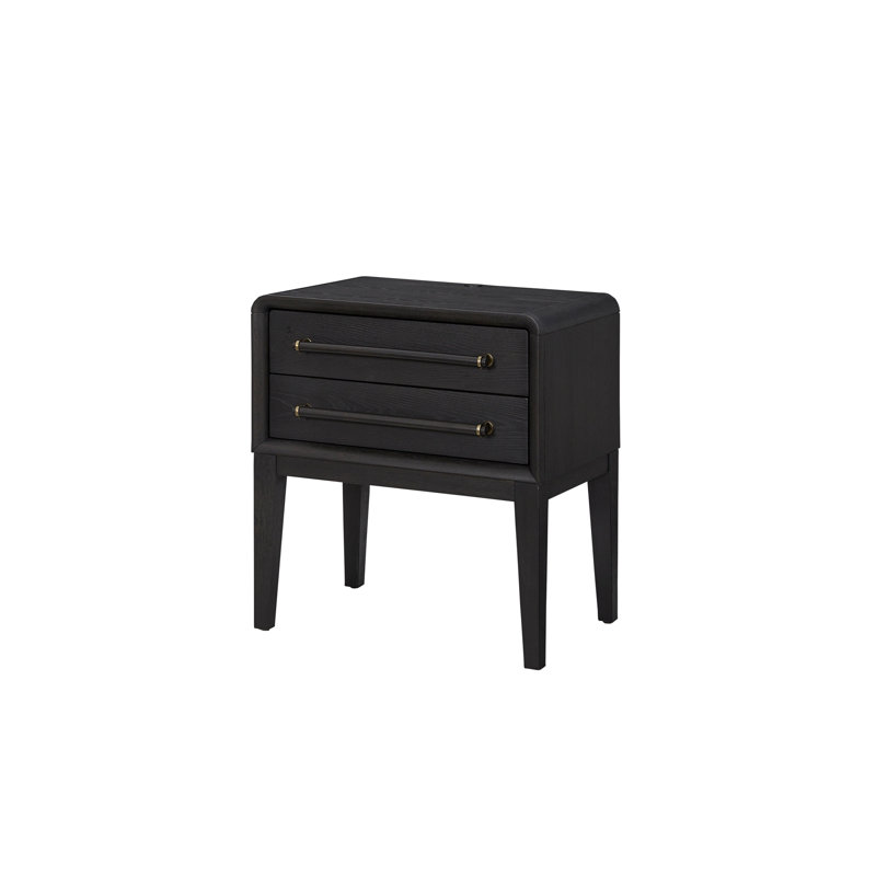 Petite table de chevet - poivre, Noir