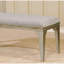 Banc rembourré, banc capitonné pour le salon