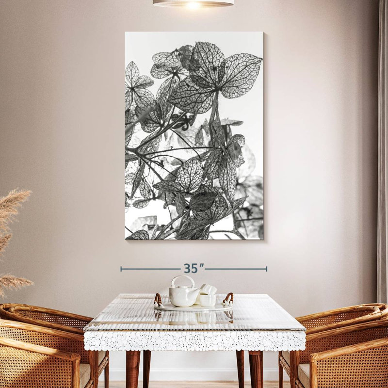 Harnek Leaf Composition, 51" H x 34" W