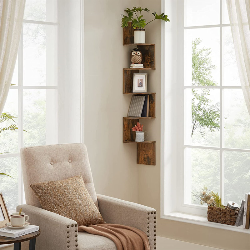 Aylish 5 Piece, Rustic Brown
