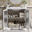 Meuble-lavabo autoportant de 30 po avec lavabo en céramique-631718529