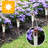 Bronze Low Voltage Solar Powered Integrated LED Metal Pathway Light Pack