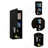 Bathroom Cabinet, Two Interior  Shelves, Two External Shelves, Single Door Cabinet -Black-245261574
