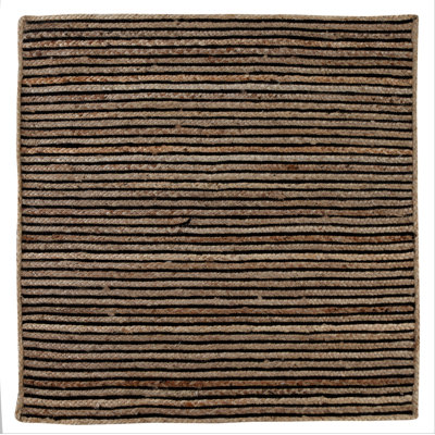 Roepke Striped Jute / Sisal Hand Woven Area Rug
