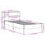 Bookcase Bed Without Mattress Solid Wood Pine-2104868737-2104868736