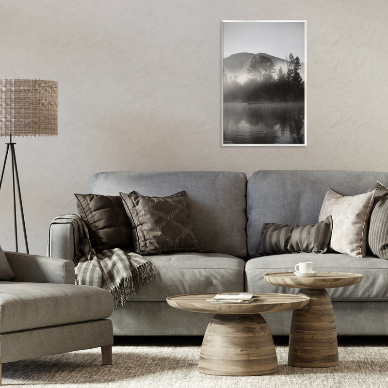 Art mural sur bois apaisant par Carol Robinson, H 19 po x l 13 po