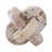 Refined Marble Knot Sculpture for Home Decor - Decorative Object Accent for Office Styling, Living Room or Shelf Decoration Display - Ivory & Tan-107086725