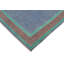 Tapis gris / vert / brun en laine noué à la main 7 pi 10 po x 9 pi 9 po Evan