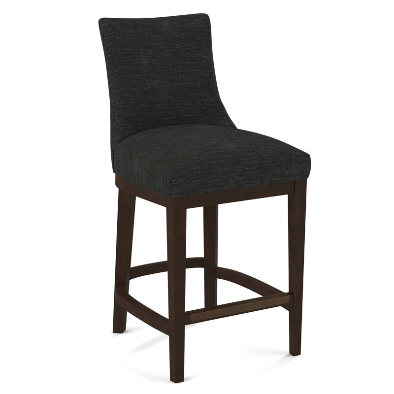 Upholstered Stool, Applause Archway Grey, Nutmeg