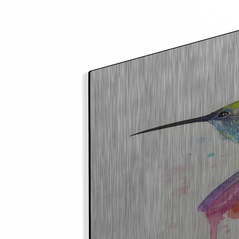 «Rainbow Hummingbird» par Olga Shvartsur, H 36 po x l 24 po
