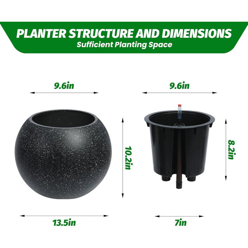 Pot Planter, Black