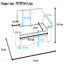 Canapé de rangement 78,74 po en similicuir brun - 2 places, compartiment caché, compact-1807364640