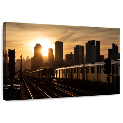 Coucher de soleil Sirci NYC Subway