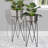 Metal Pot Planter