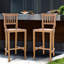 Amsterdam Outdoor Teak Bar Stool-1562092415