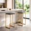 Tabouret de bar en cuir matelassÃ© â€“ Tabouret de comptoir moderne, chaise de bar rembourrÃ©e avec piÃ¨tement luge en mÃ©tal, siÃ¨ge pour Ã®lot de cuisine et bar Ã  la maison-1539562102-1486572159-1486572157