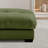 Down Filled Overstuffed Performance Velvet Ottoman-725689546