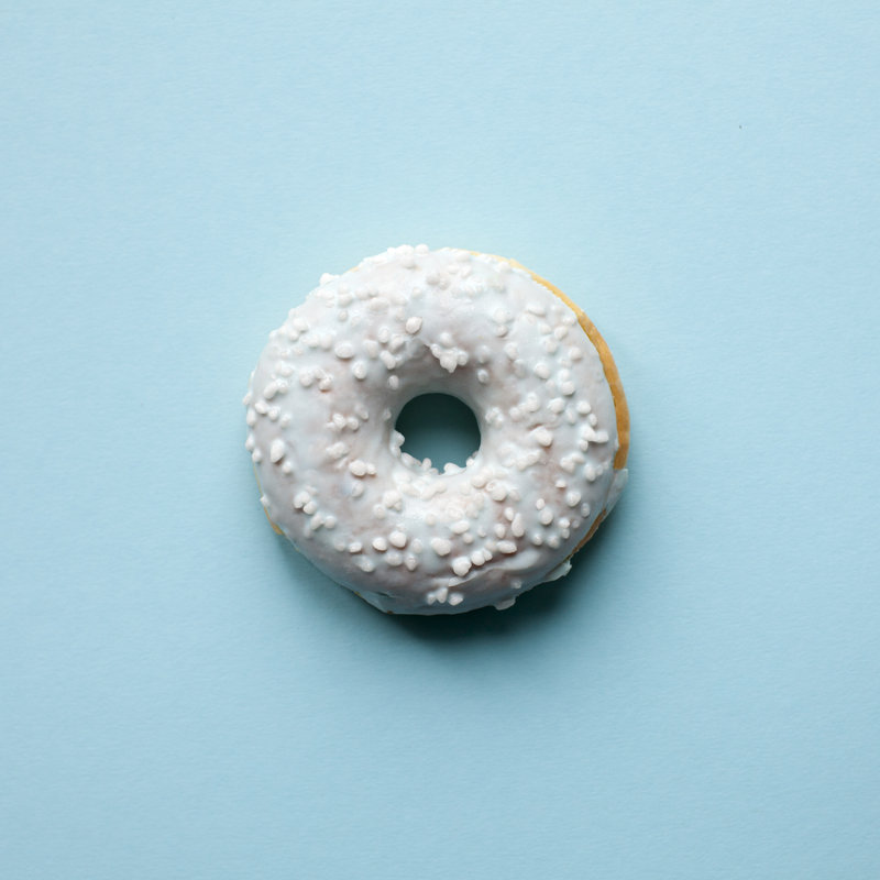 " Donut ", 36" W x 36" H