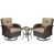 Brown Full-Weave Rattan