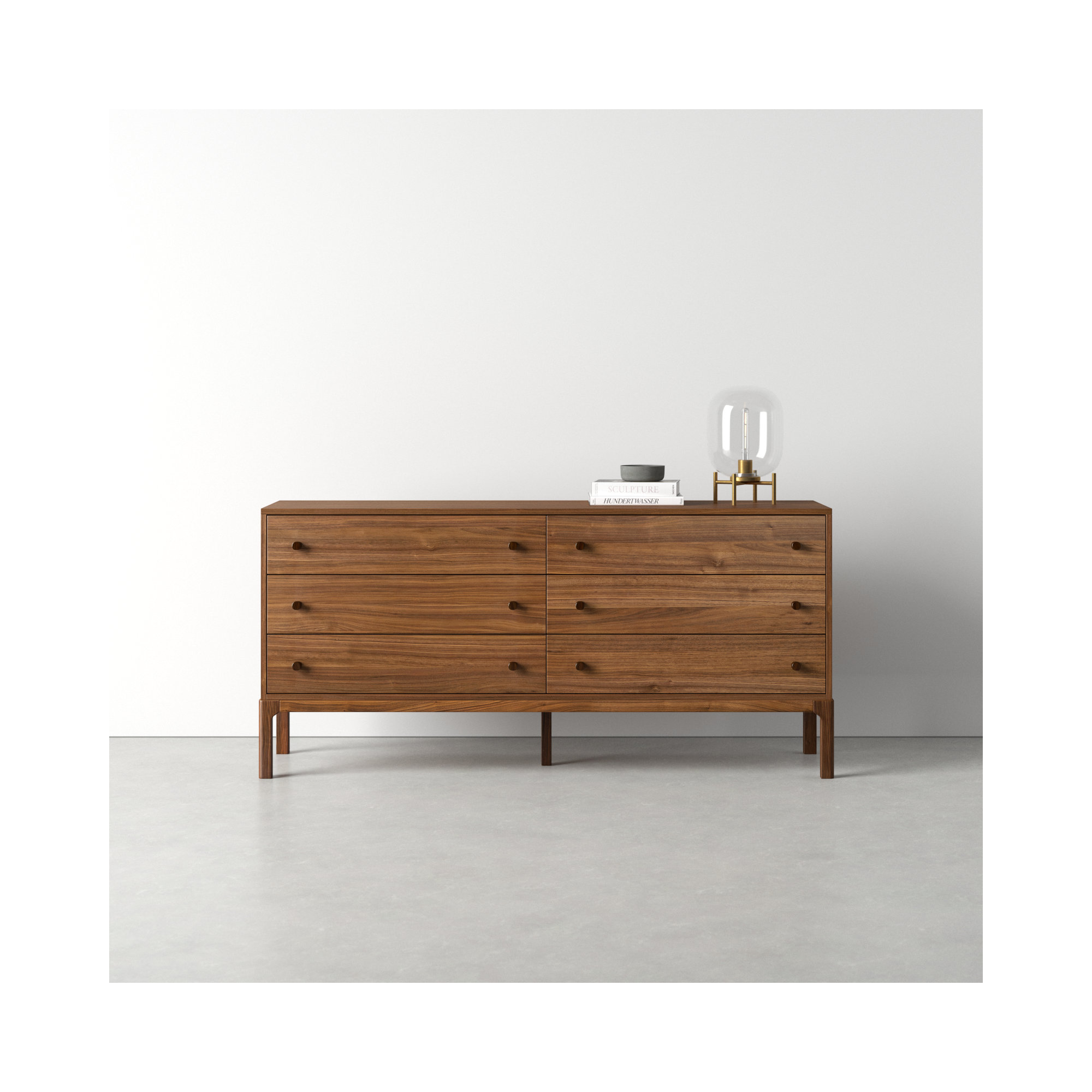 Jacobsen 6 - Drawer Double Dresser