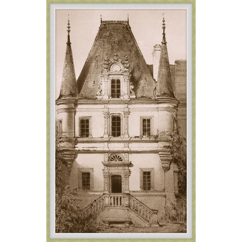 Paris House 1 Print by Art House Studios, 31" H x 20" W x 1" D