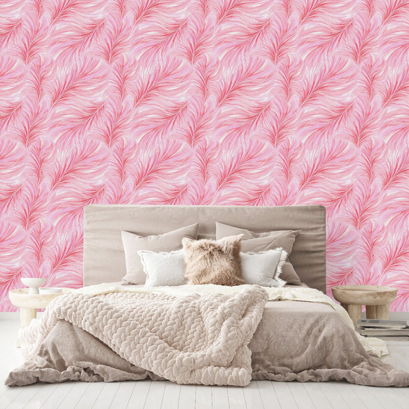Panneau de papier peint autocollant L 18,75 pi x l 25 po Feather