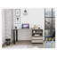 Bureau d'ordinateur 58 po en bois gris clair