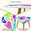 Ensemble de 2 tables basses gigognes Triangle