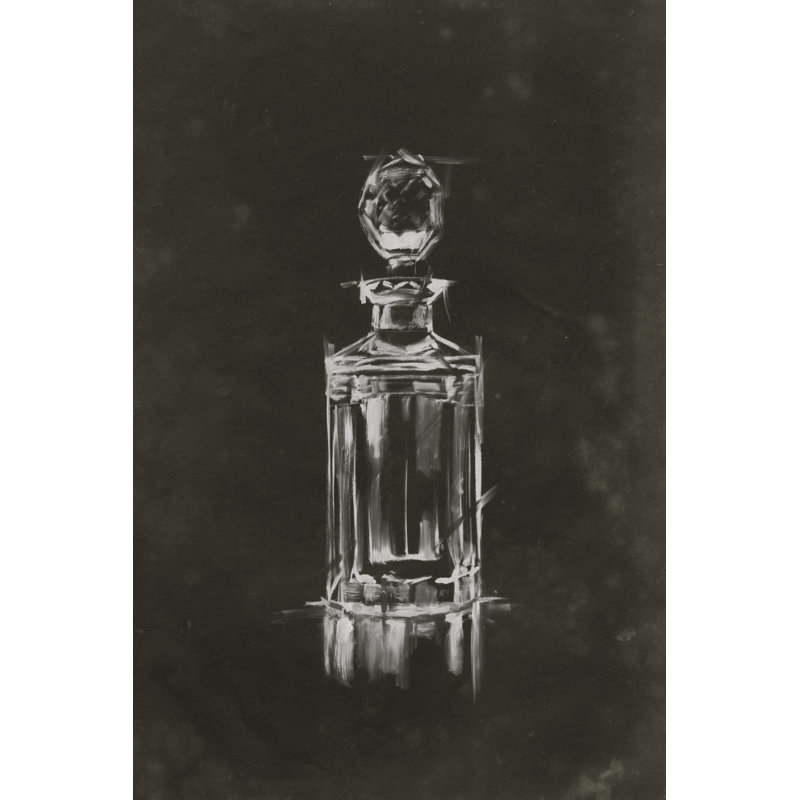 Crystal Barware I by Ethan Harper - Painting, 122 cm H x 81 cm W, Black Floater Framed