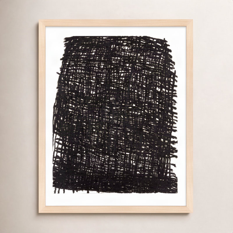 «Drina Dense Forest», reproduction encadrée sur papier par Stephanie Dennis, H 30 po x l 24 po x P 1,25 po, Érable