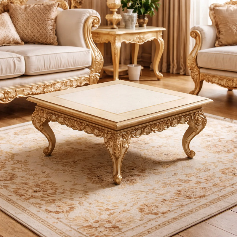 Infinity Solid Wood End Table