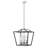 Skegness 3 - Light Steel Dimmable Geometric Chandelier-2058420100