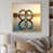Gold Floater Framed